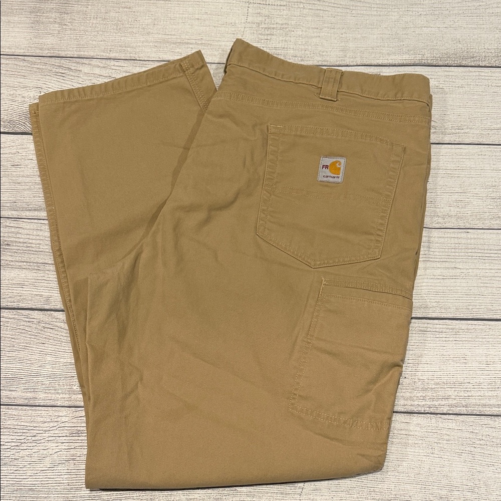 Men’s Carhartt FR utility pants lightweight canvas size 42 x 32 CAT 2